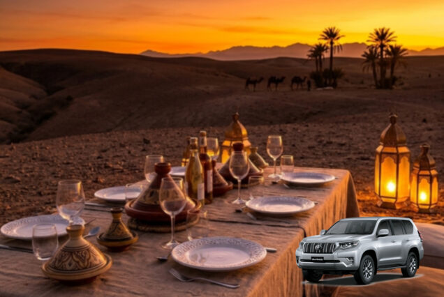 Private Agafay Sunset & Dinner Tour (4x4)
